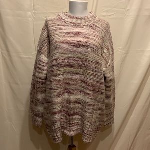 Marked thick knit sweater